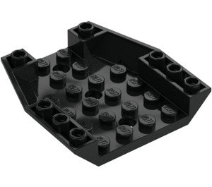 LEGO Black Wedge 6 x 6 Inverted (29115)