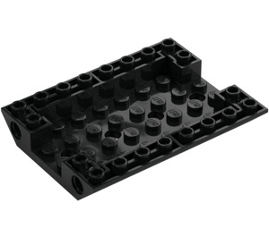 LEGO Černá Klín 6 x 8 Převrácený (5117)