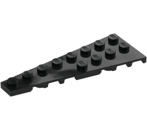 LEGO Czarny Klin Płytka 3 x 8 Skrzydło Lewy (3544)