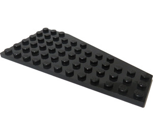 LEGO Schwarz Keil Platte 6 x 12 Flügel Links (3632 / 30355)