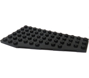 LEGO Schwarz Keil Platte 6 x 12 Flügel Recht (30356)