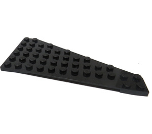 LEGO Schwarz Keil Platte 7 x 12 Flügel Recht (3585)