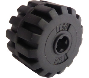LEGO Schwarz Rad Ø21 x 13.8 mit Reifen (32193)