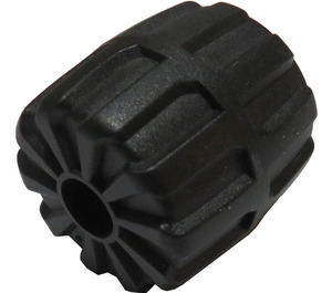 LEGO Black Wheel Hard-Plastic Small (6118)