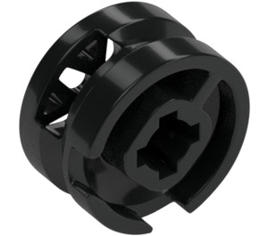 LEGO Black Wheel Rim Ø11 x 6 (93595)