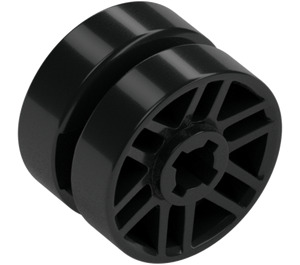 LEGO Black Wheel Rim Ø14.6 x 9.9 (11208)