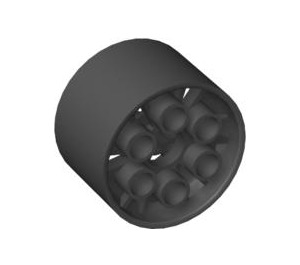 LEGO Black Wheel Rim Ø20 x 30 (4266 / 45177)