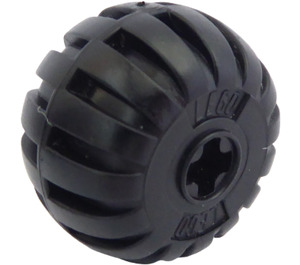 LEGO Noir Roue avec Ballon Pneu (4288)