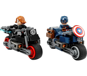 LEGO Schwarz Widow & Captain America Motorcycles 76260