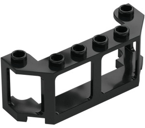 LEGO Black Window 2 x 6 x 2 Train (17454 / 42506)