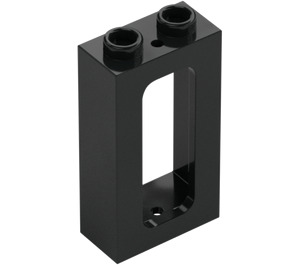 LEGO Black Window Frame 1 x 2 x 3 (3233 / 4035)