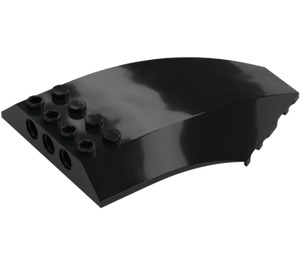 LEGO Black Windscreen 10 x 6 x 2 (35269 / 45705)