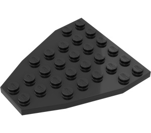 LEGO Black Wing 7 x 6 without Stud Notches (2625)