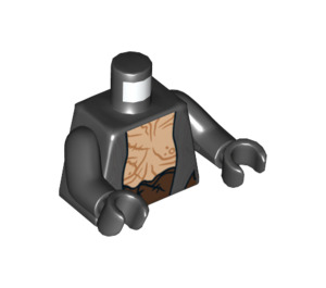 LEGO Zwart Yazneg Torso (973 / 76382)