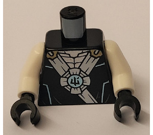 LEGO Black Zane Legacy Torso (973)
