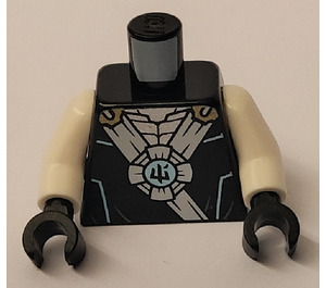 LEGO Black Zane Legacy Torso (973 / 76382)