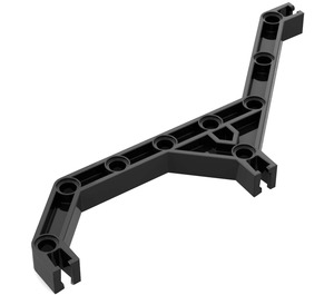 LEGO Noir Znap Faisceau Angle 9 des trous (32208)