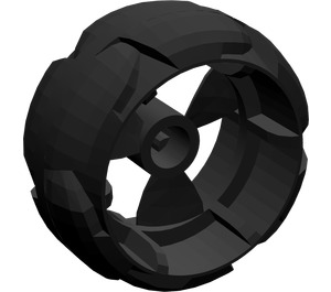 LEGO Black Znap Wheel 32mm (32219)
