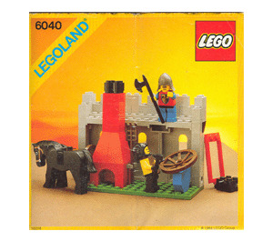LEGO Blacksmith Shop 6040 Instructions