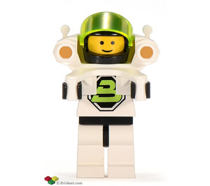 LEGO Blacktron 2 mit Jet Pack Minifigur