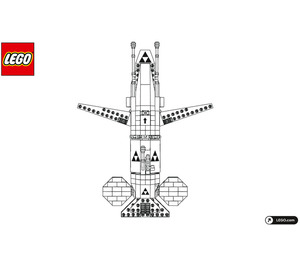 LEGO Blacktron Cruiser 40580 Instruktioner