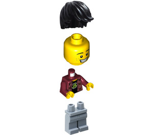 LEGO Blacktron Fan minifiguur