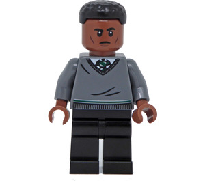 LEGO Blaise Zabini med grå Jumper Minifigur