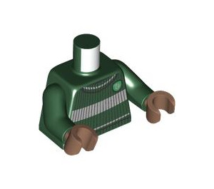 LEGO Blaise Zabini met Groen Trui Minifiguur Torso (973 / 76382)