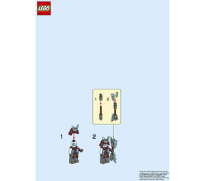 LEGO Blizzard Samurai 891952 Instrukcje