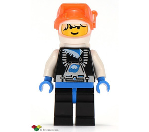 LEGO Blonde Ice Planet Guy minifiguur