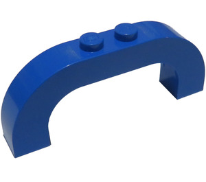 LEGO Blue Arch 1 x 6 x 2 with Curved Top (6183 / 24434)