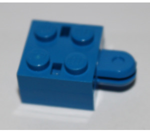 LEGO Blue Arm Brick 2 x 2 Arm Holder without Hole and 1 Arm
