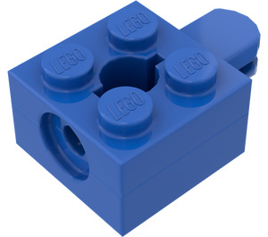 LEGO Blue Arm Brick 2 x 2 with Arm Holder with Hole and 1 Arm
