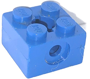 LEGO Blue Arm Holder Brick 2 x 2 with Hole