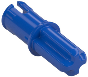 LEGO Blauw As to Pin Connector met Wrijving (43093)