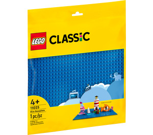 LEGO Blauw Grondplaat 11025 Packaging