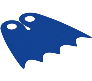 LEGO Blue Batman Cape with 5 Points and Normal Fabric (21845 / 56630)