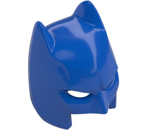 LEGO Blue Batman Cowl Mask with Short Ears and Open Chin (18987)