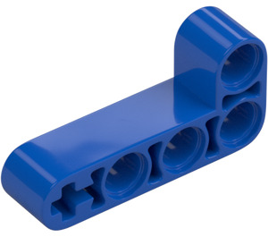 LEGO Blau Balken 2 x 4 Gebogen 90 Grad, 2 und 4 Löcher (32140 / 42137)