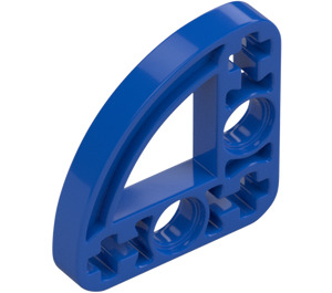 LEGO Blue Beam 3 x 3 x 0.5 Bent 90 Degrees Quarter Circle (32249 / 65125)