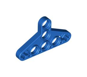 LEGO Blauw Balk 3 x 5 x 0.5 Triangle Dun Type 1 (2905)