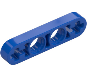 LEGO Blauw Balk 4 x 0.5 Dun met As Gaten (32449 / 63782)