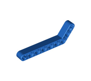 LEGO Bleu Faisceau Courbé 53 degrés, 3 et 7 des trous (32271 / 42160)