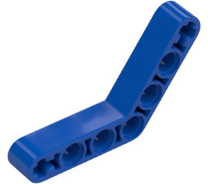 LEGO Blauw Balk Krom 53 graden, 4 en 4 Gaten (32348 / 42165)