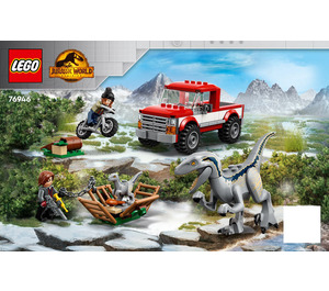 LEGO Blauw & Beta Velociraptor Capture 76946 Instructions