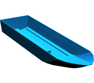 LEGO Blue Boat Hull (54100)