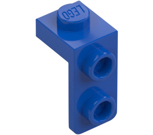 LEGO Blue Bracket 1 x 1 with 1 x 2 Plate Down (79389)