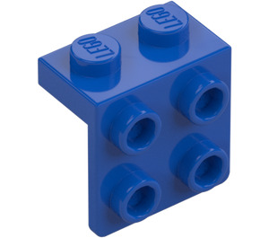 LEGO Blauw Beugel 1 x 2 met 2 x 2 (21712 / 44728)