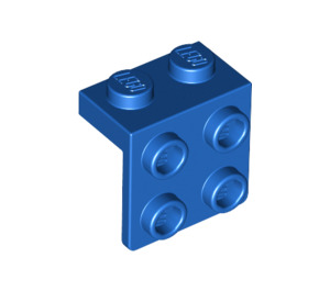 LEGO Blau Halterung 1 x 2 mit 2 x 2 (21712 / 44728)