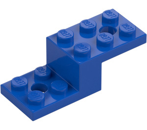 LEGO Blue Bracket 2 x 5 x 1.3 with Holes (11215 / 79180)